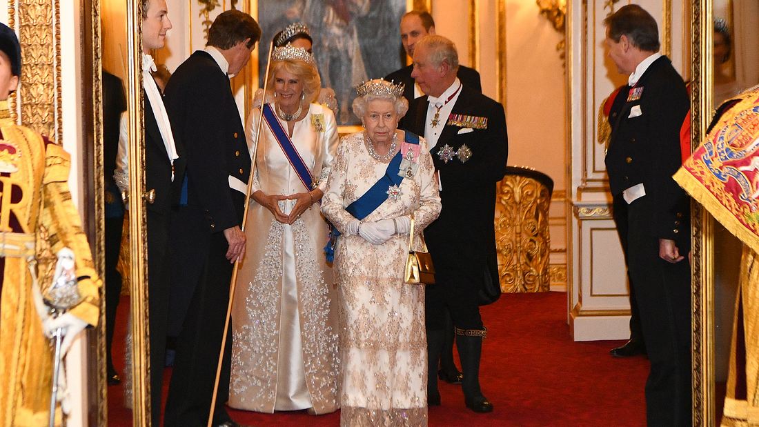 Herzogin Camille und Queen Elizabeth II.