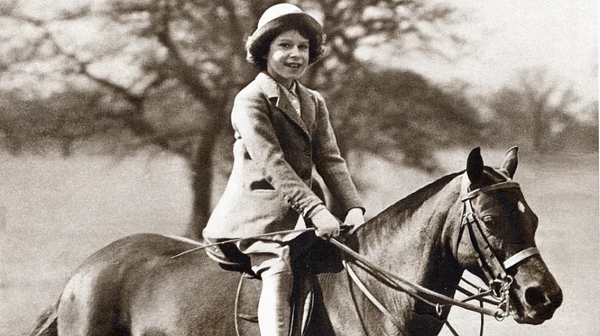 Queen Elizabeth II. als Kind Queen Elizabeth II. als Kind