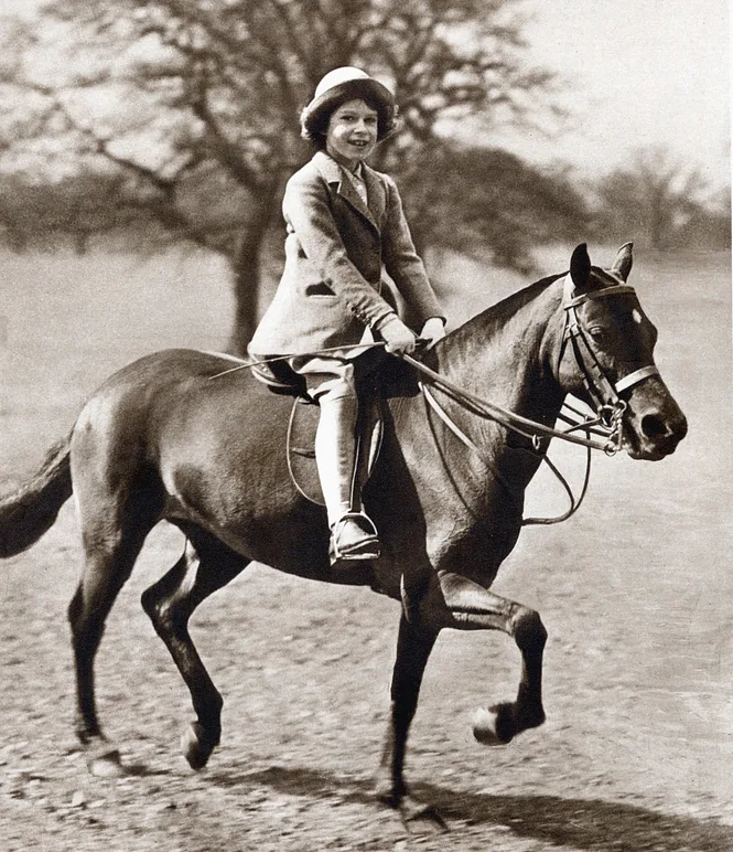 Queen Elizabeth II. als Kind Queen Elizabeth II. als Kind