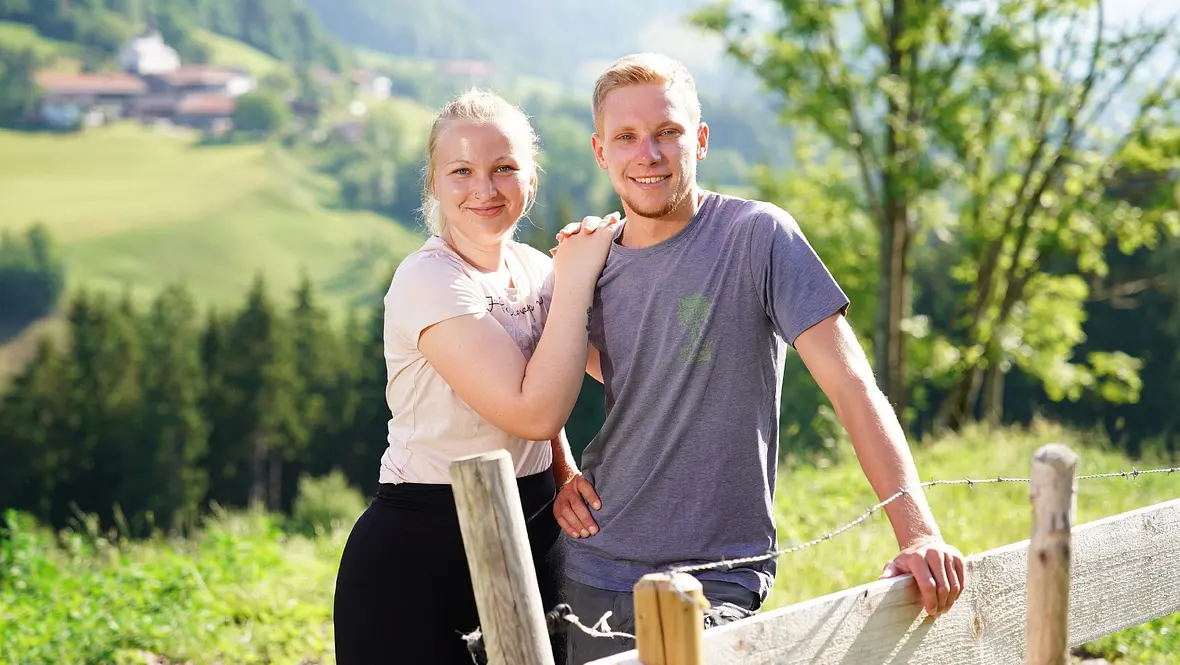 Schafzüchter Hannes und Jenny Schafzüchter Hannes und Jenny