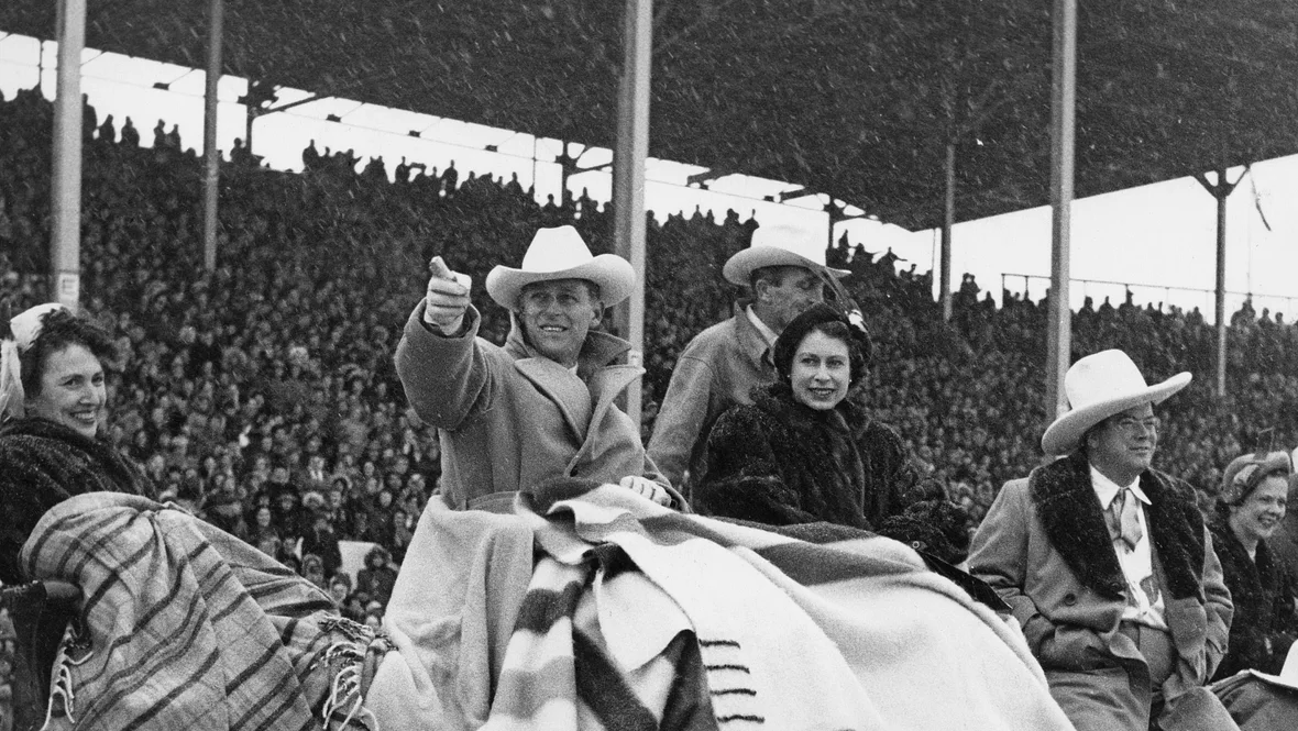 Queen Elizabeth II. mit Prinz Philip (1951) Queen Elizabeth II. mit Prinz Philip (1951)