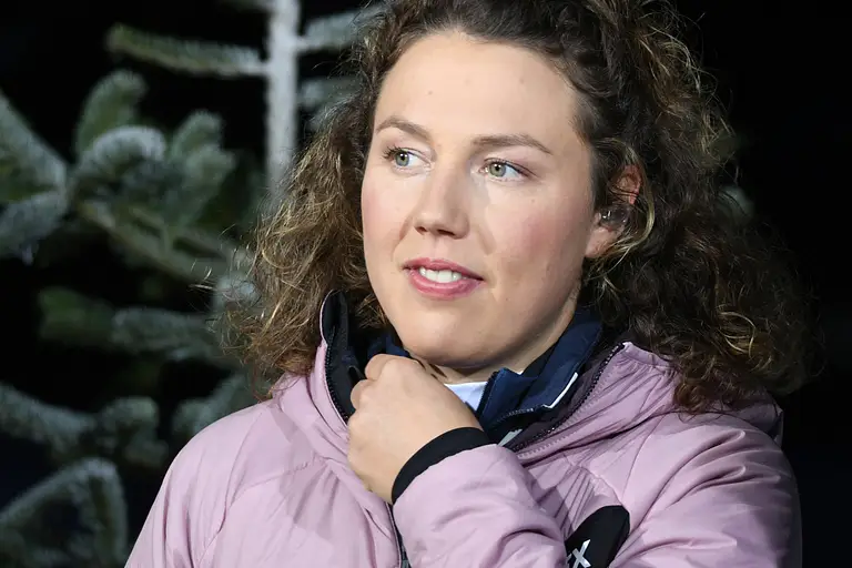 Olympiasiegerin Laura Dahlmeier