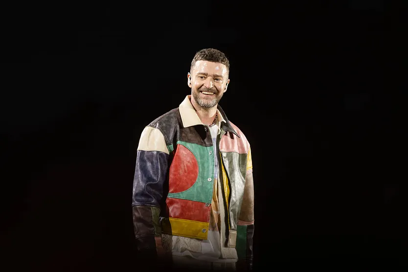 Justin Timberlake auf dem Lollapalooza Festival in Berlin 2025