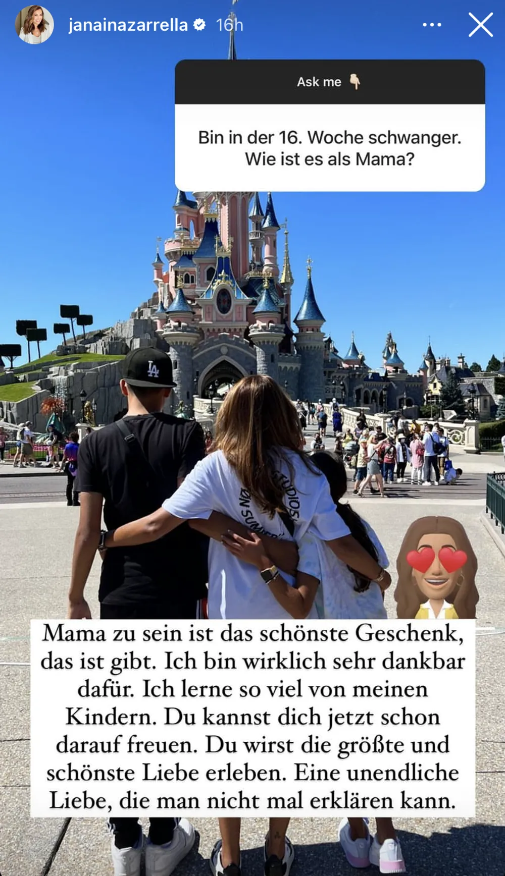 Jana Ina Zarrella und ihre Kinder Jana Ina Zarrella und ihre Kinder