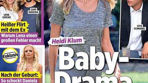 InTouch: Baby-Drama bei Heidi Klum