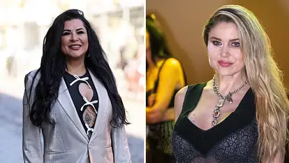 Links lächelnde Iris Klein, rechts neutral schauende Yvonne Woelke