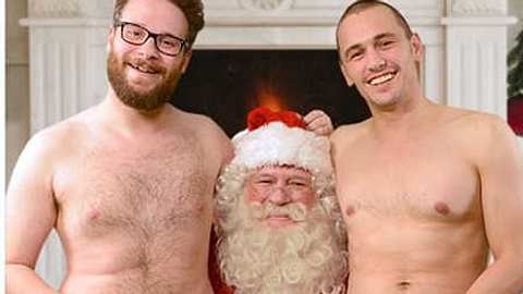 James Franco &amp; Seth Rogen: Nackte Grüße zu Weihnachten - Foto: James Franco / Instagram