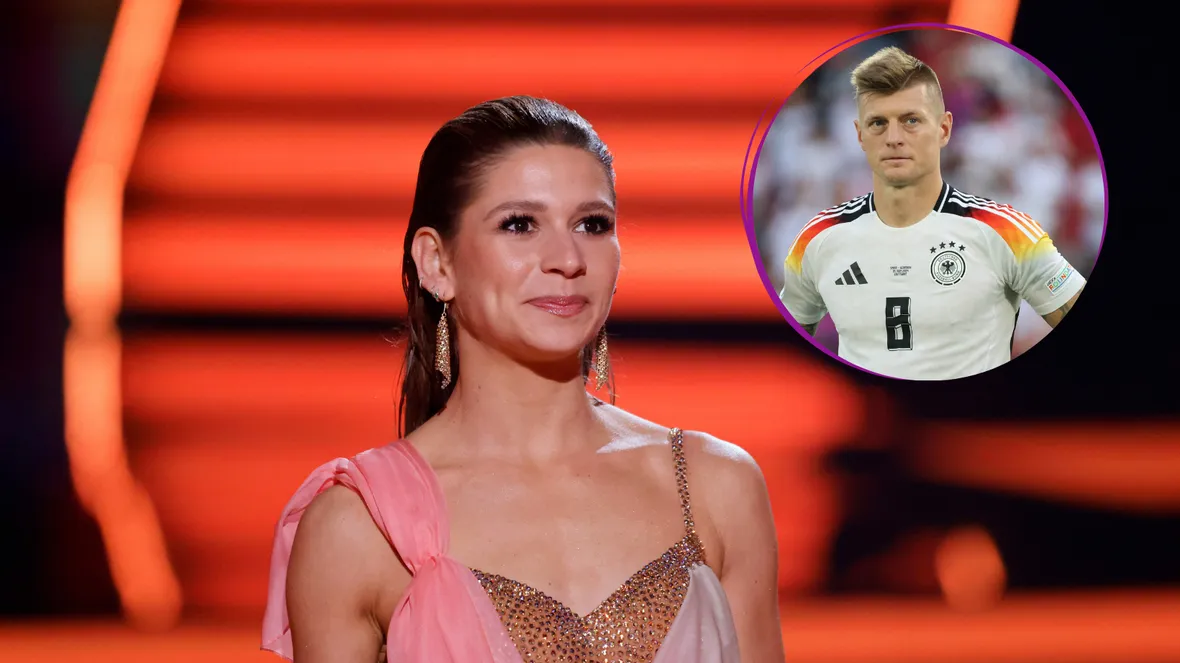 Jana Wosnitza und Toni Kroos