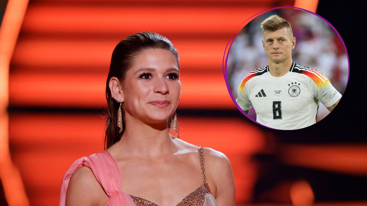 Jana Wosnitza und Toni Kroos