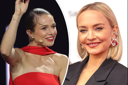 Collage: Lola Weippert (links) winkt (zum Abschied?), denn Janin Ullmann (rechts) bekommt ihren Job als "Temptation Island"-Moderatorin. 