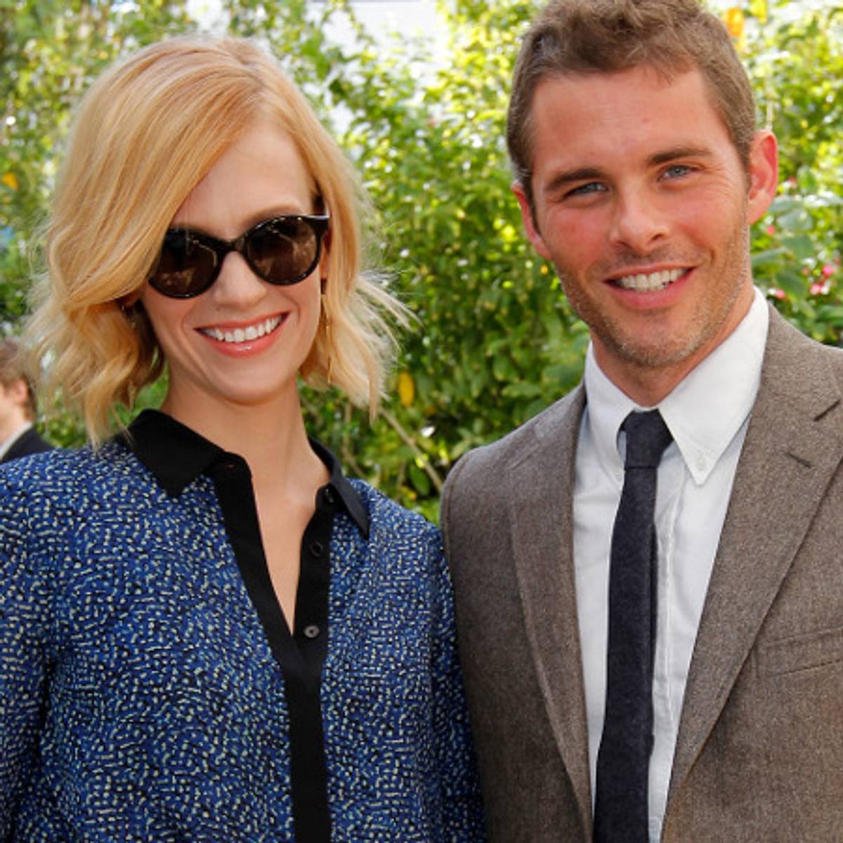 January Jones: Ist James Marsden der Vater ihres Kindes