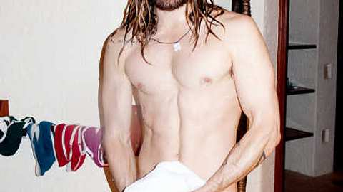 Jared Leto - fast nackt - Foto: http://terrysdiary.com/Terry Richardson