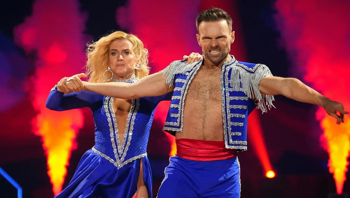 Jeanette Biedermann: "Let's Dance"-Aus Jeanette Biedermann: "Let's Dance"-Aus