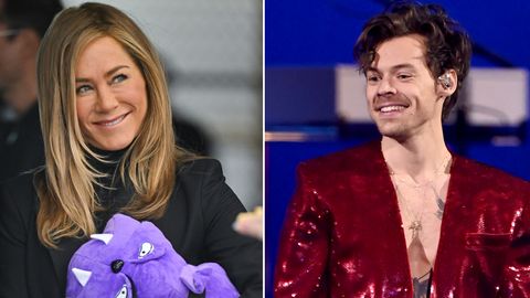 Jennifer Aniston und Harry Styles - Foto: James Devaney/GC Images & Dave J Hogan/Getty Images (Fotocollage)