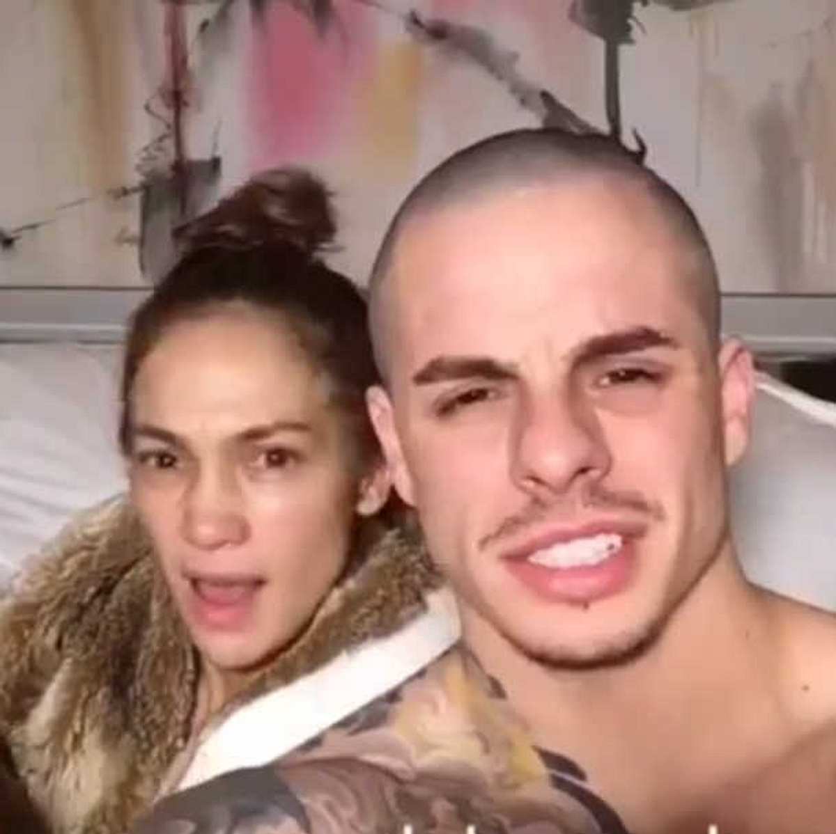 Jennifer Lopez ungeschminkt Casper Smart