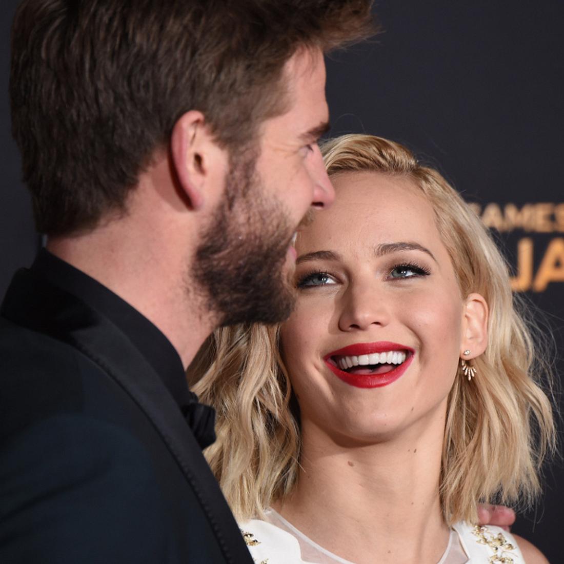 Liam Hemsworth bringt Jennifer Lawrence oft zum Lachen