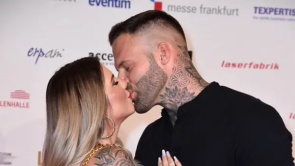 Jenny Frankhauser und Freund Steffen