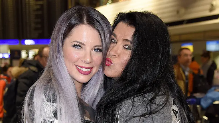 Jenny Frankhauser und Iris Klein