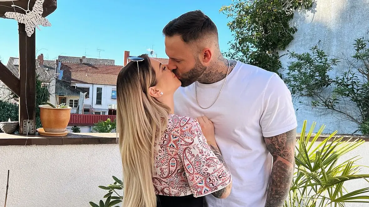 Jenny Frankhauser und Freund Steffen