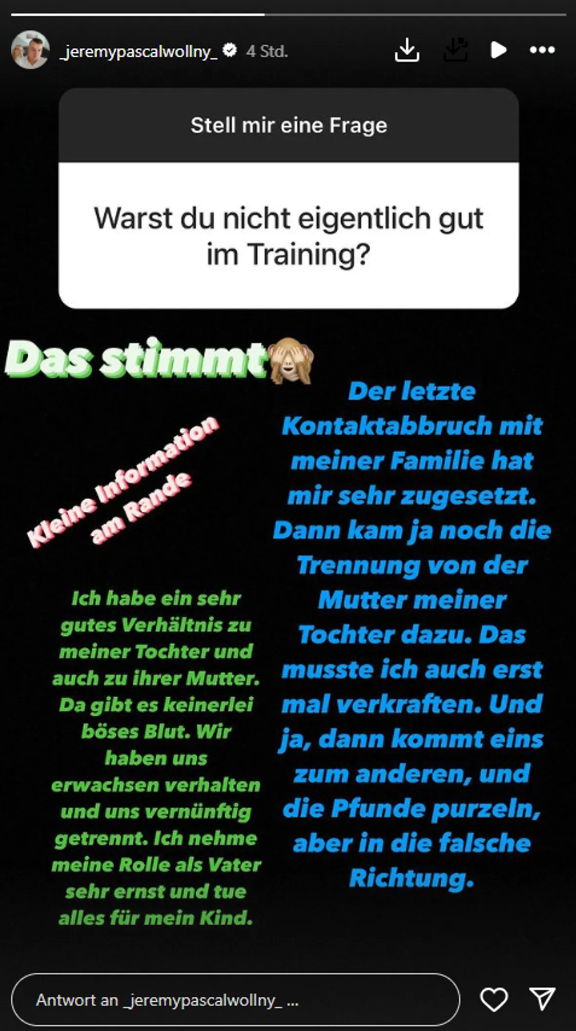 Jeremy-Pascal Wollny über Sophie Za & Tochter Jouline-Melodie Jeremy-Pascal Wollny über Sophie Za & Tochter Jouline-Melodie
