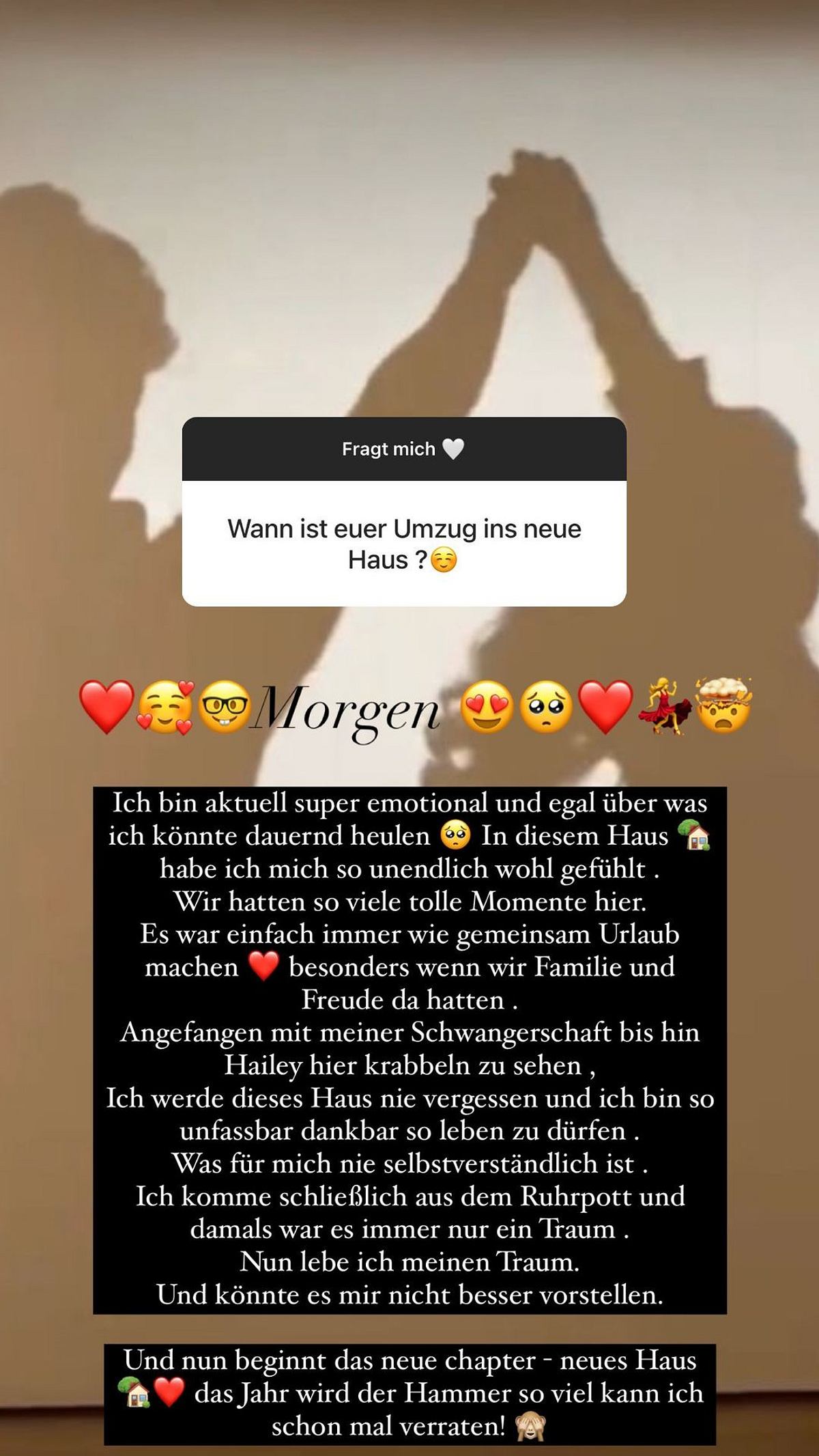 Jessica Haller Umzug Statement