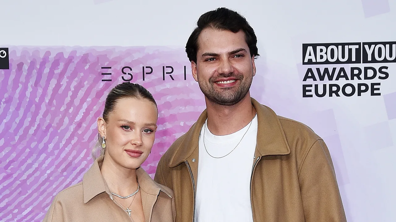 Jimi Blue Ochsenknecht und Laura Maria Geissler Jimi Blue Ochsenknecht und Laura Maria Geissler - Foto: Pietro S. DAprano/ Getty Images for ABOUT YOU