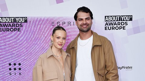 Jimi Blue Ochsenknecht & Freundin Laura - Foto: Pietro S. DAprano/ Getty Images for ABOUT YOU