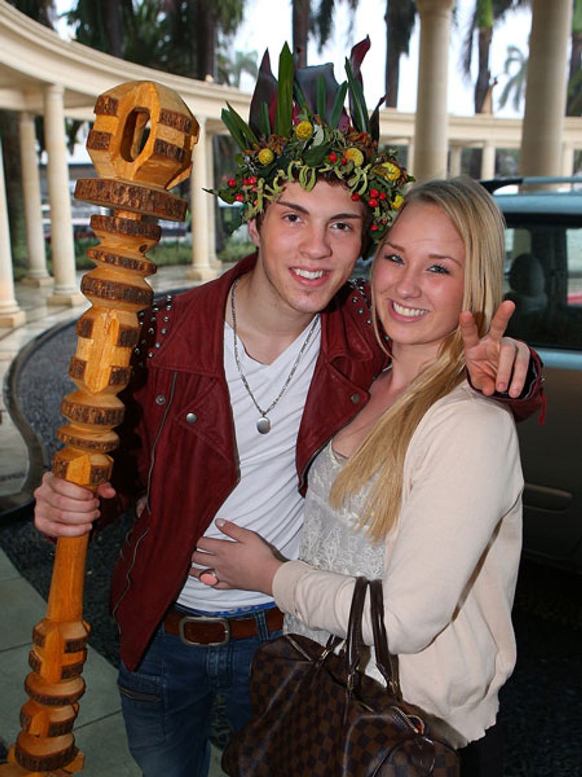 Joey Heindle machte seiner Freundin Jacqueline eine romantische Liebeserkärung