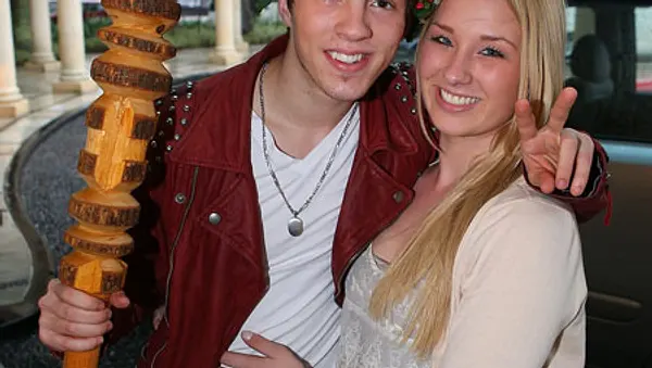 Joey Heindle machte seiner Freundin Jacqueline eine romantische Liebeserkärung