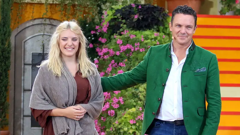 Johanna und ihr Vater Stefan Mross.