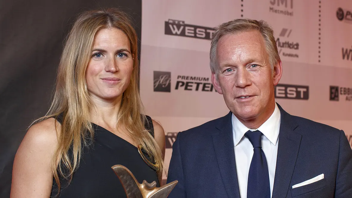 Johannes B. Kerner und Britta Becker