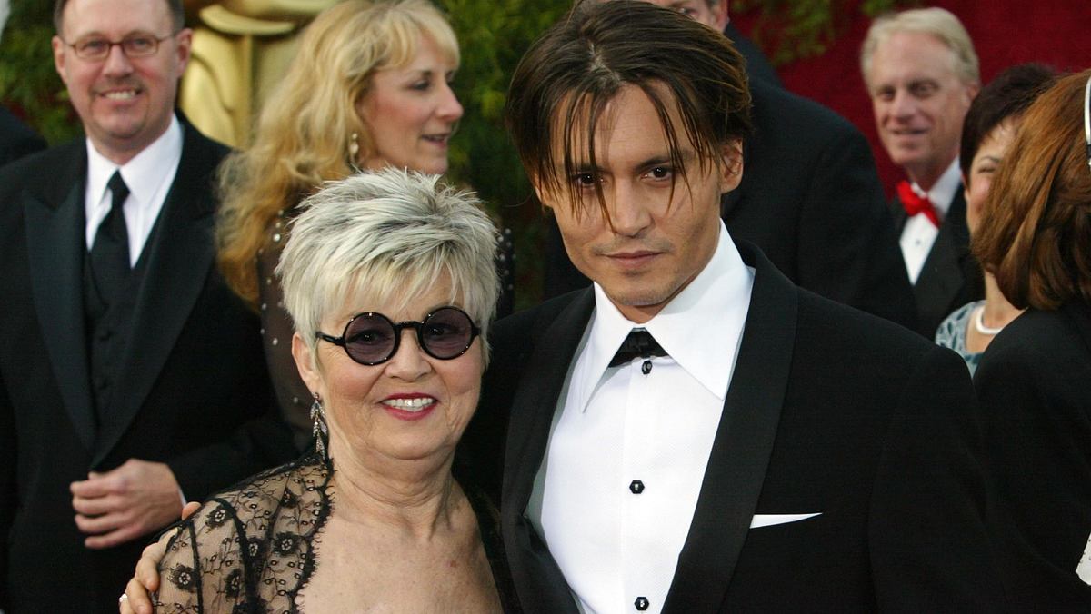 Johnny Depp & seine Mutter Betty Sue Palmer