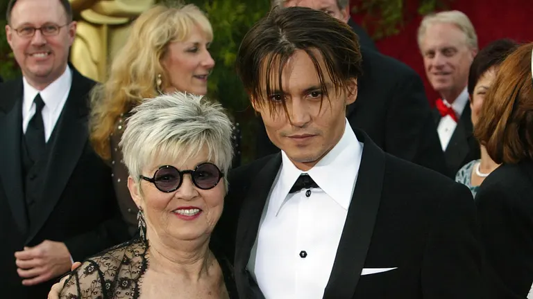 Johnny Depp & seine Mutter Betty Sue Palmer