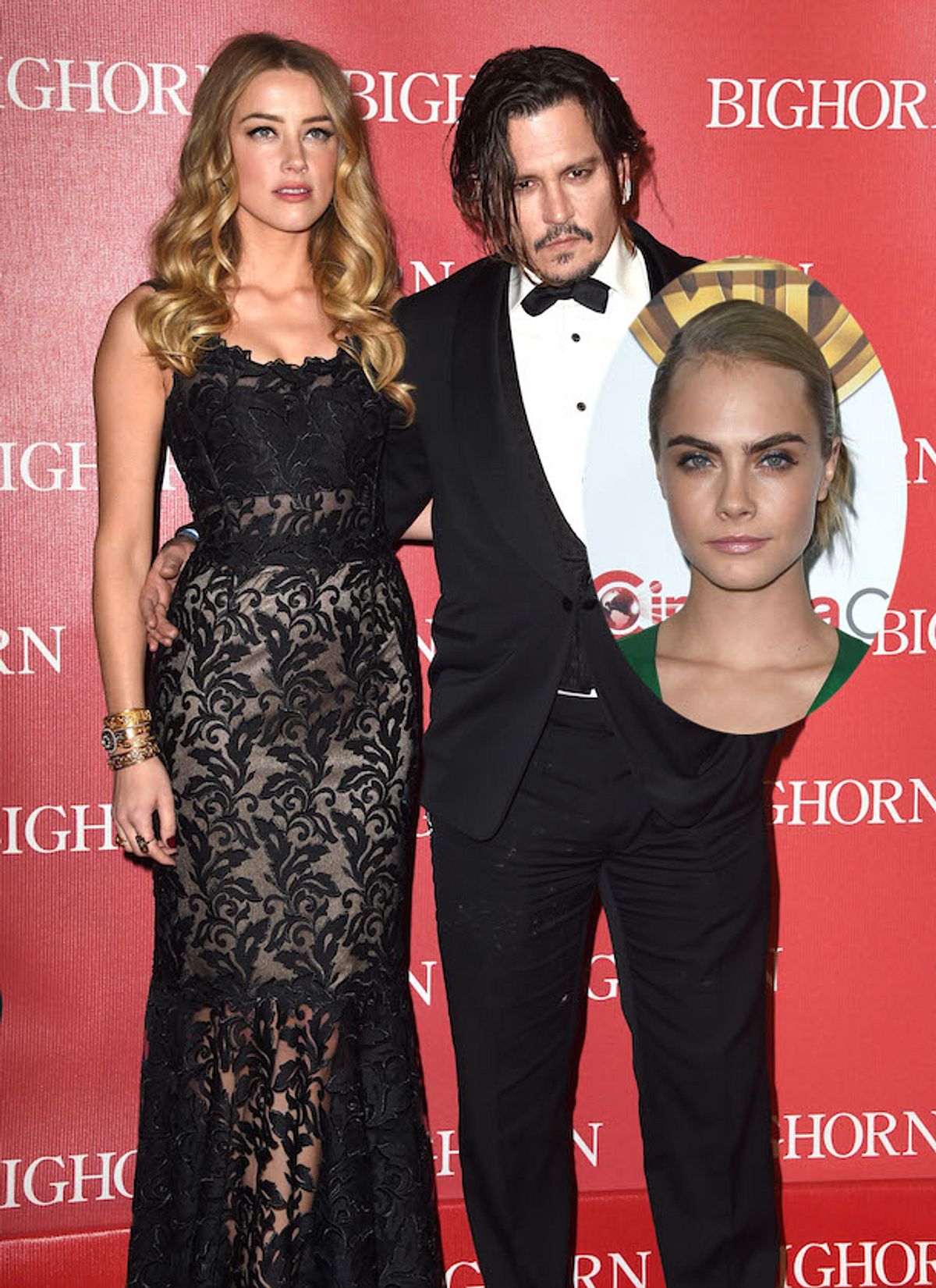 Johnny Depp & Amber Heard: Ist Cara Delevingne der Trennungsgrund?