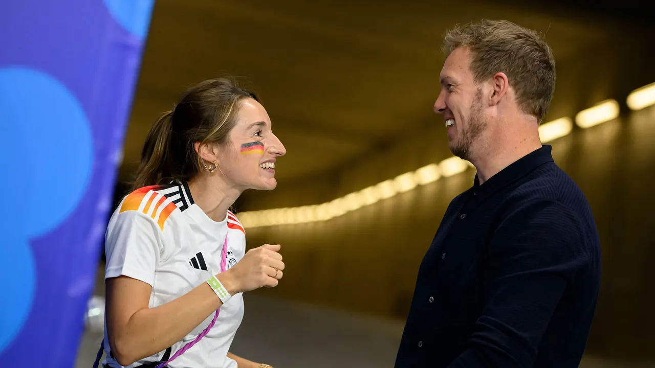 Julian Nagelsmann und Lena Julian Nagelsmann und Lena - Foto: IMAGO / Sven Simon