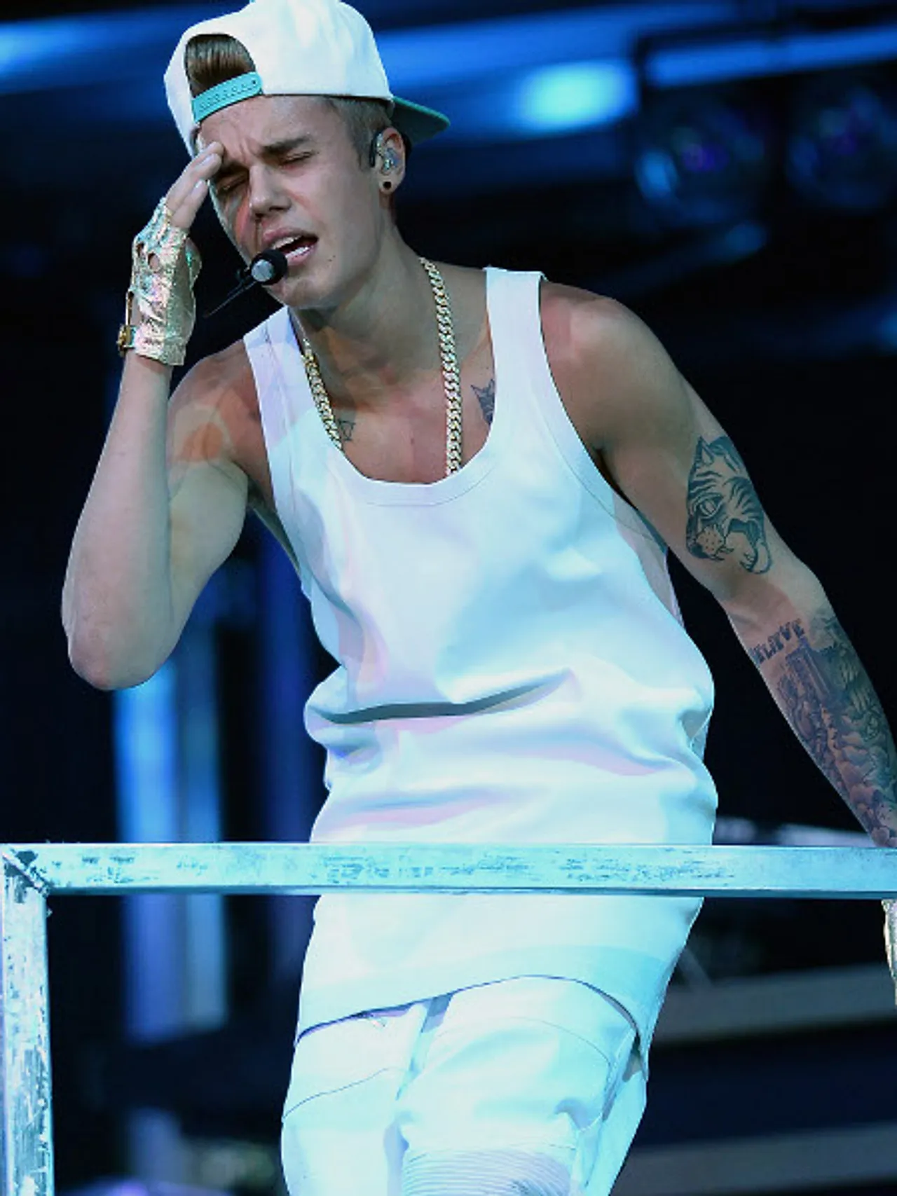 Justin Bieber spuckt mal wieder Justin Bieber spuckt mal wieder