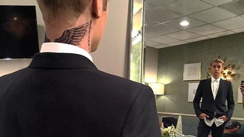 Justin Bieber präsentiert sein neues Tattoo - Foto: Instagram/@justinbieber
