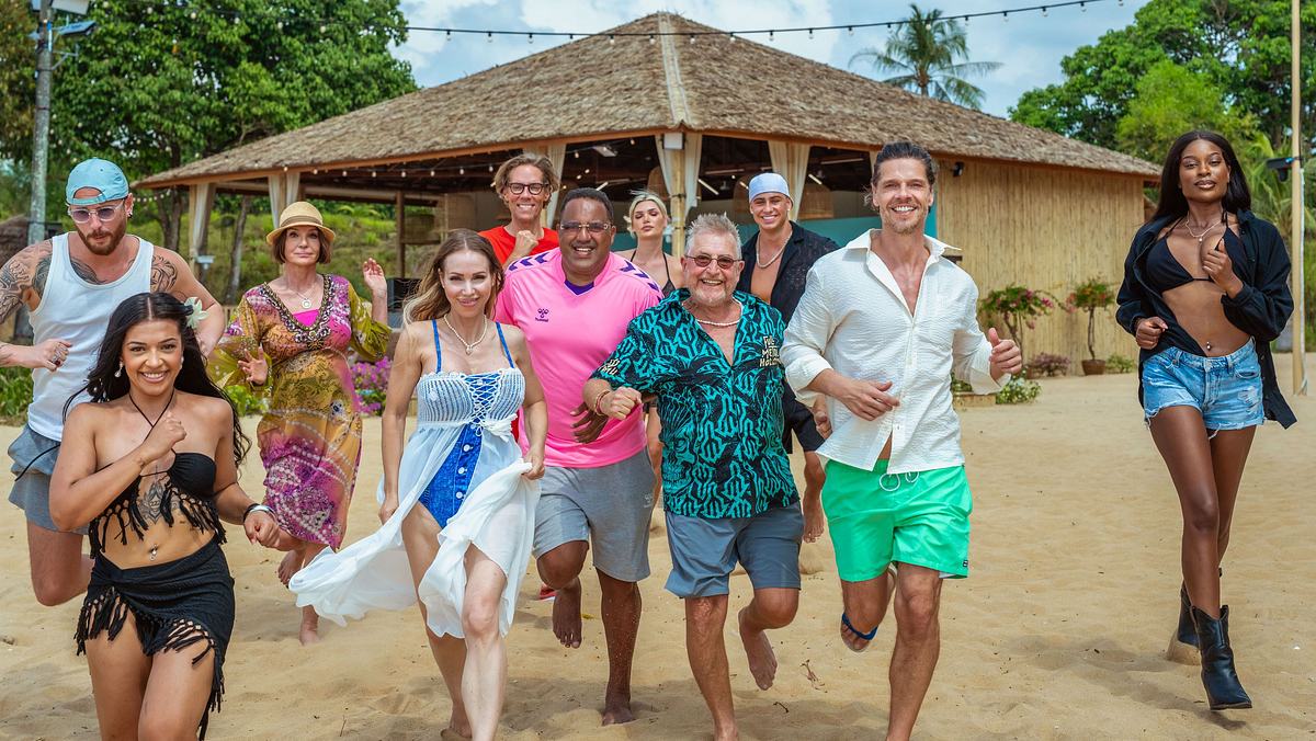 Die neuen Kandidaten von Kampf der Realitystars, Staffel 6 rennen über den Strand - versuchen sie, vor ihrem Rauswurf zu fliehen?