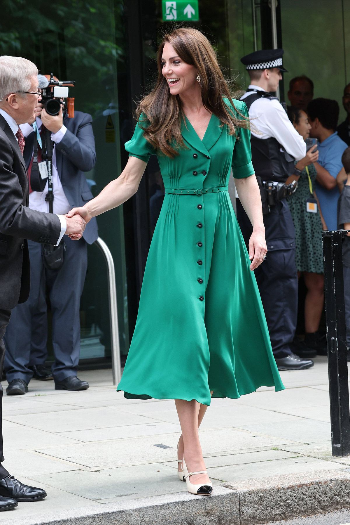 Kate Middleton Kleid grün