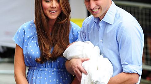 Kate und William einen Tag nach der Entbindung - Foto: GettyImages