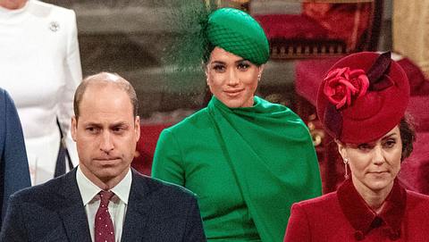 Herzogin Meghan, Herzogin Kate & Prinz William - Foto: Getty Images