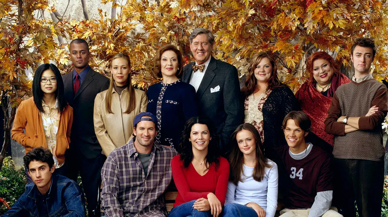 Keiko Agena, Yanic Truesdale, Liza Weil, Kelly Bishop, Edward Herrmann, Melissa Mccarthy, Liz Torres, Sean Gunn, Milo Ventimiglia, Scott Patterson, Lauren Graham, Alexis Bledel & Jared Padalecki
