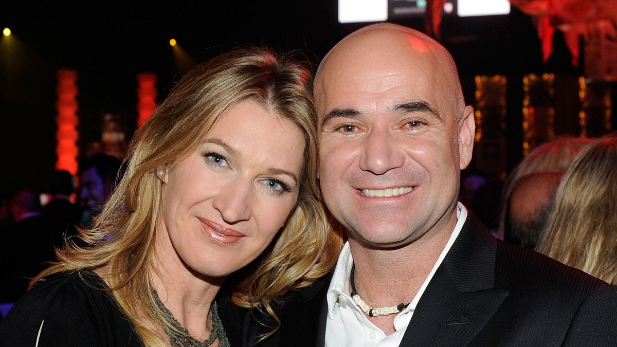 Steffi Graf und Andre Agassi