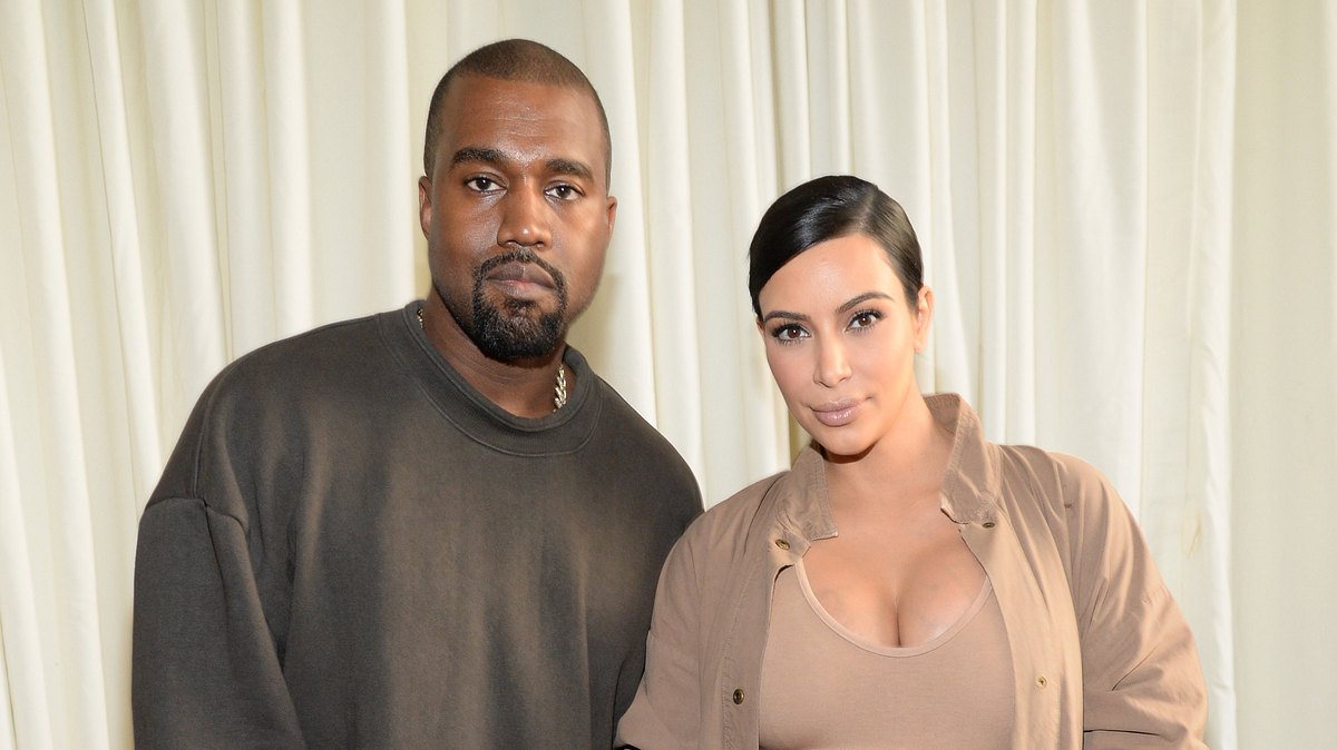 Kanye West und Kim Kardashian