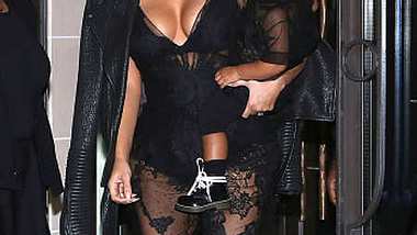 Kim Kardashian: Im Partnerlook mit Tochter North West! - Foto: gettyimages