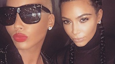 Kim Kardashian posiert mit Amber Rose - Foto: Instagram/ Kim Kardashian