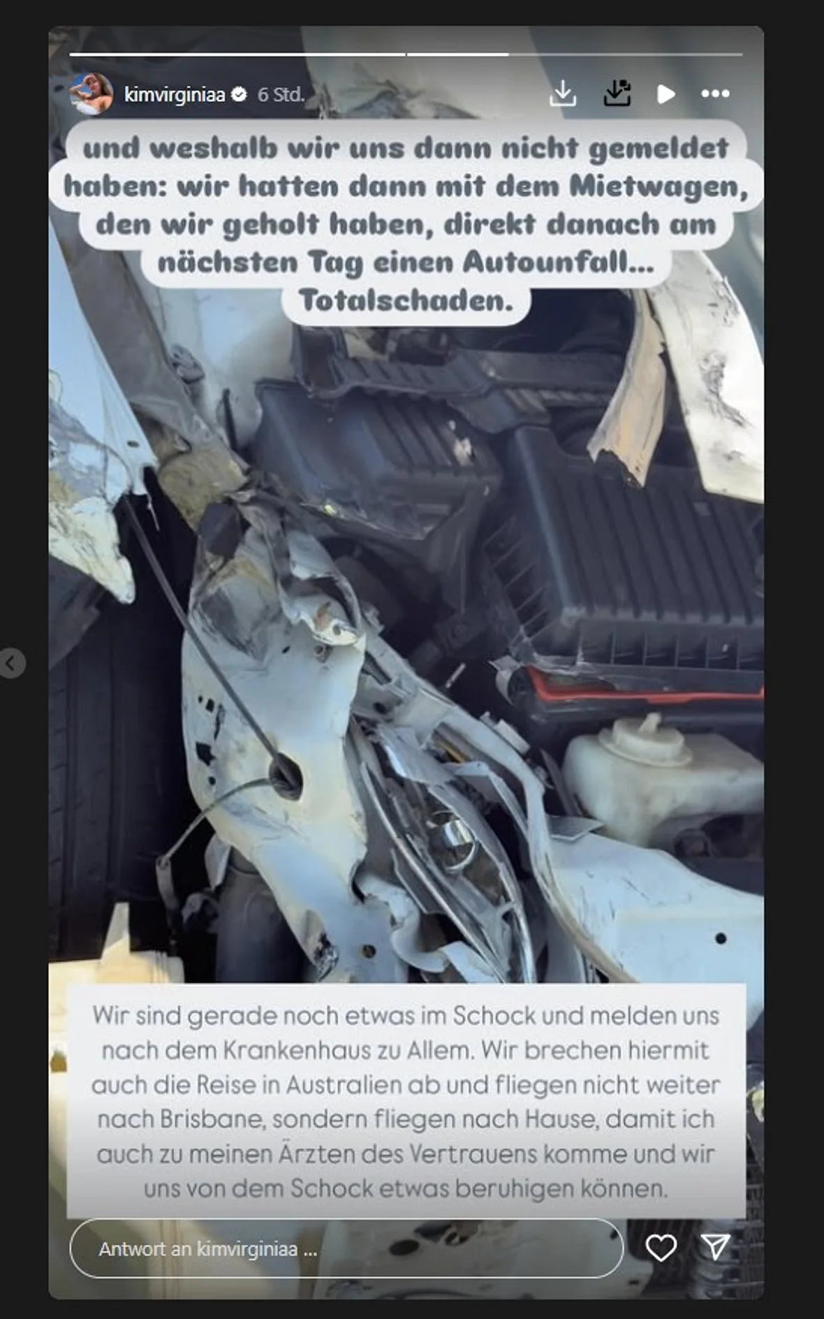 Kim Virginia Unfall Kim Virginia Unfall