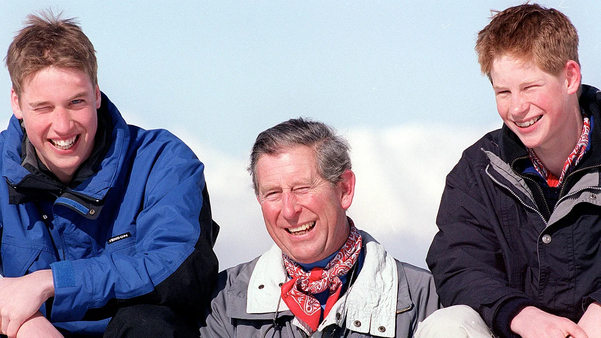 Prinz William, König Charles und Prinz Harry Prinz William, König Charles und Prinz Harry