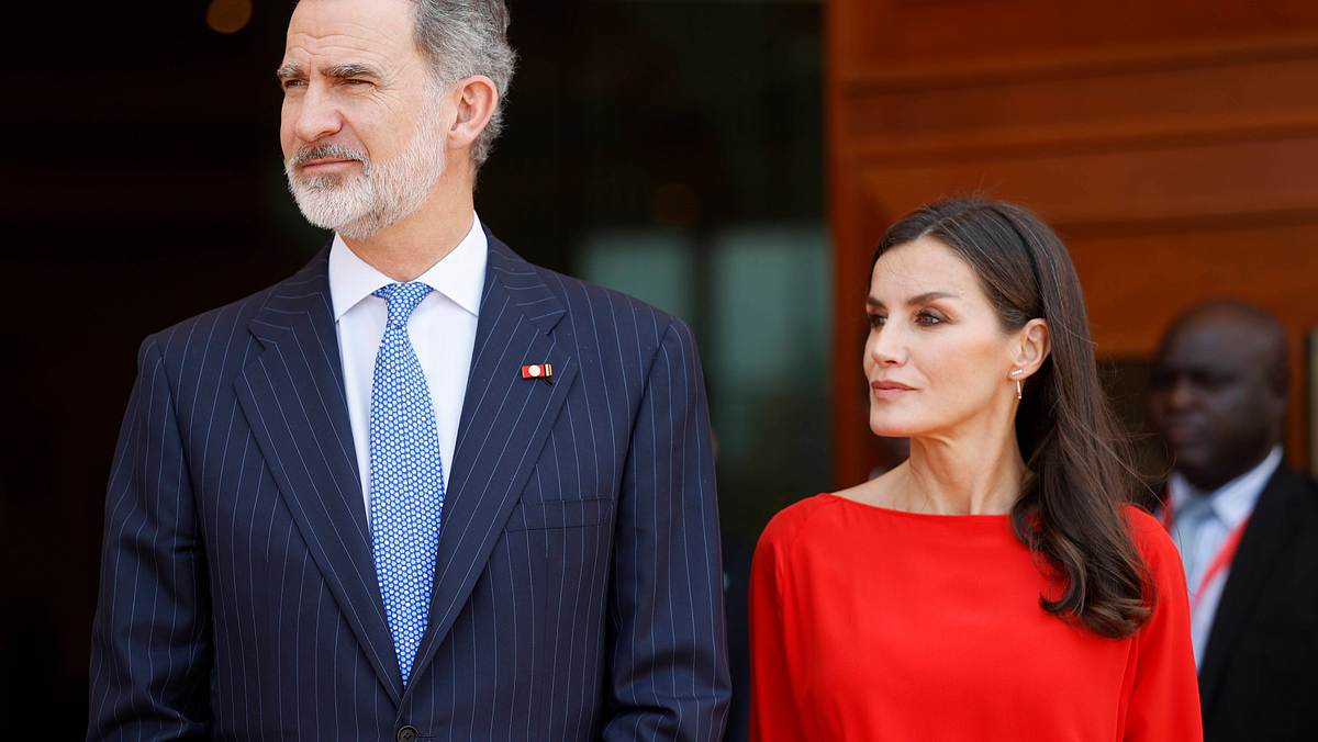 Königin Letizia und König Felipe