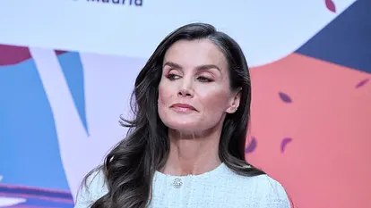 Königin Letizia mit ernstem Blick